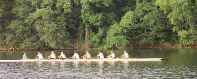 Rowing on the Broad River